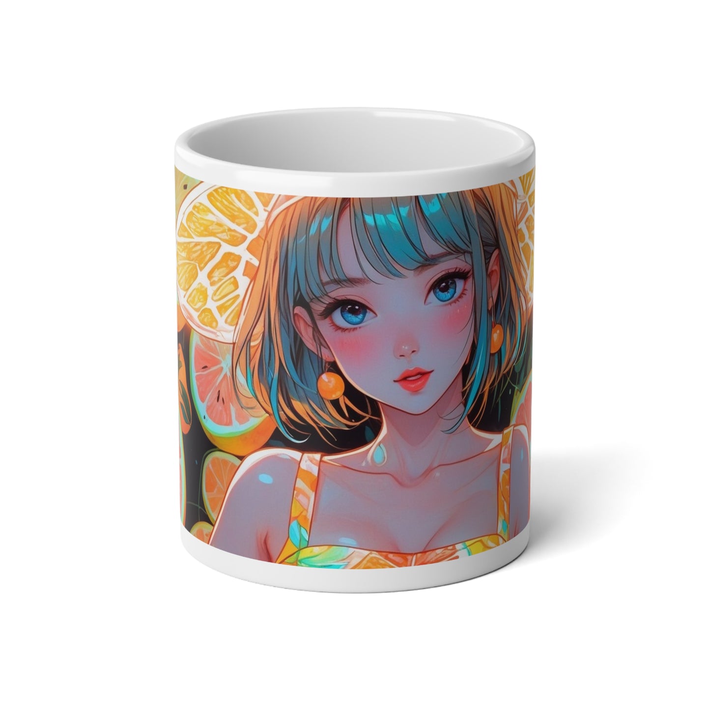 Neon Melon Vibe - Jumbo Mug, 20oz