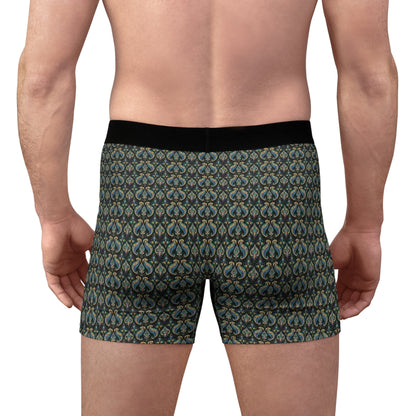 Floral Paisley Pattern - Men's Boxer Briefs (AOP)