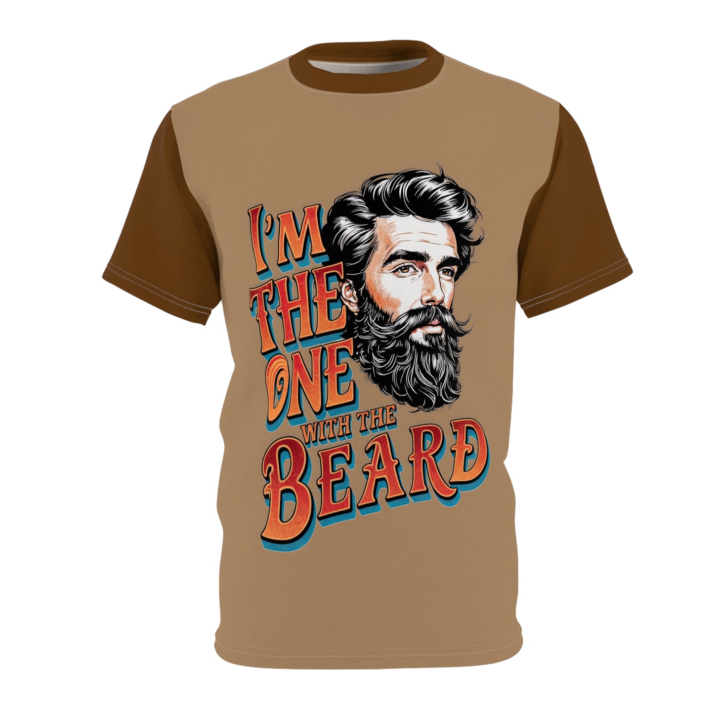 I'm The One With The Beard - Unisex Cut & Sew Tee (AOP)