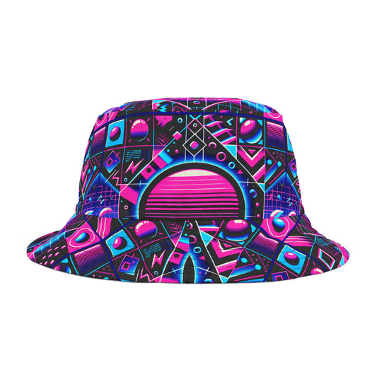 Retro Vaporwave - Bucket Hat (AOP)