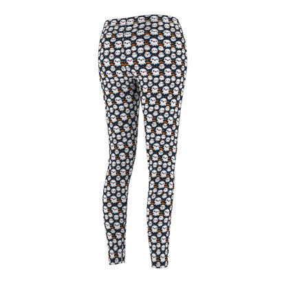 Halloween Print - Women's Cut & Sew Casual Leggings (AOP)