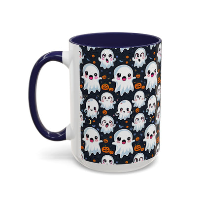 Halloween Print - Accent Coffee Mug (11, 15oz)