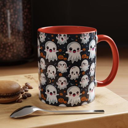 Halloween Print - Accent Coffee Mug (11, 15oz)