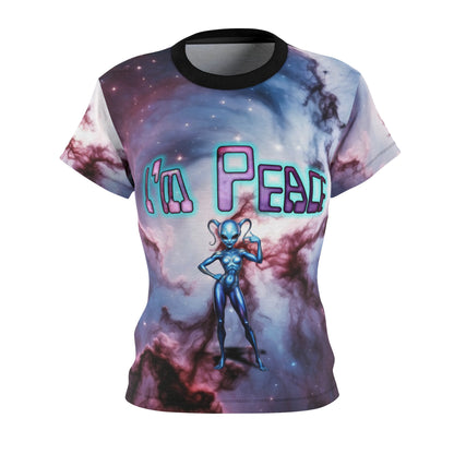 I'm Peace - Women's Cut & Sew Tee (AOP)