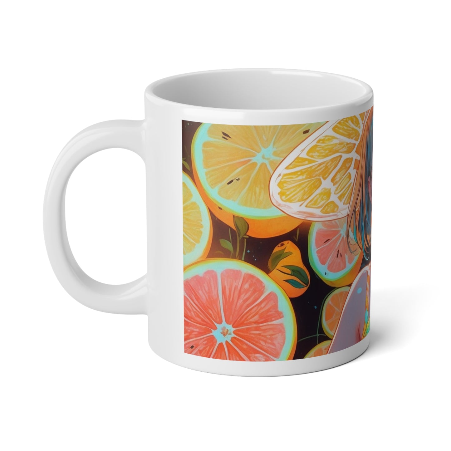 Neon Melon Vibe - Jumbo Mug, 20oz