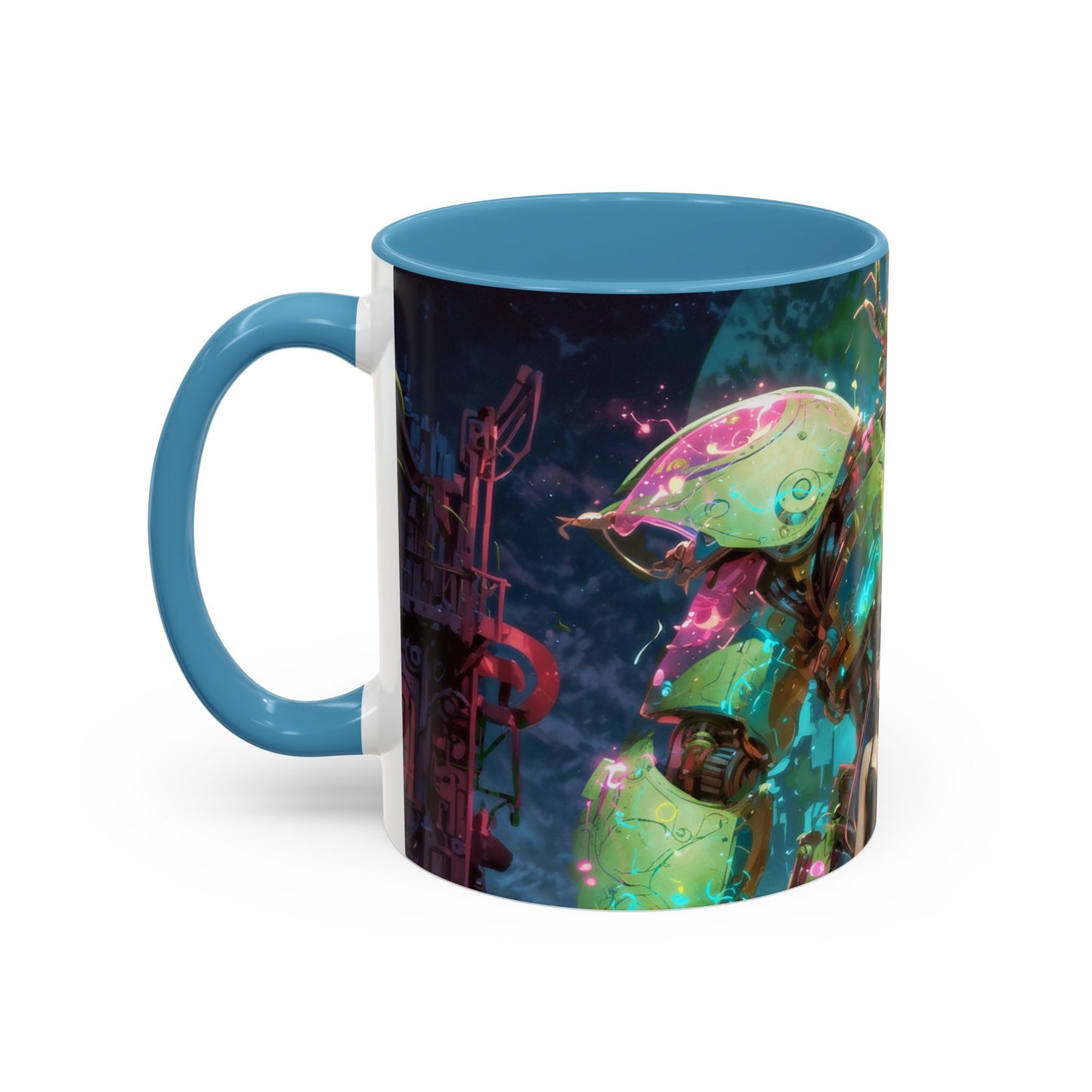 Tropical Titan Melon Protocol - Accent Coffee Mug (11, 15oz)