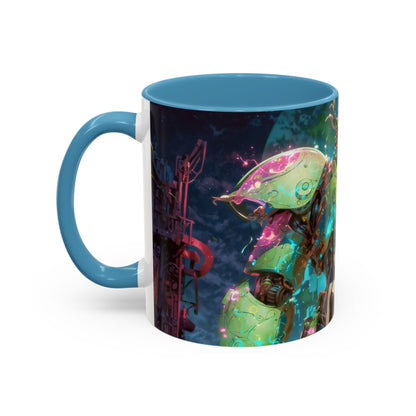 Tropical Titan Melon Protocol - Accent Coffee Mug (11, 15oz)