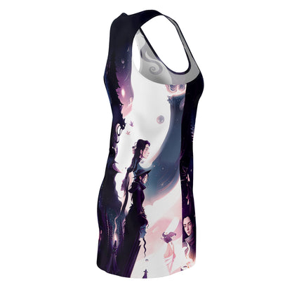 Mystic Journey - Women's Cut & Sew Racerback Dress (AOP)