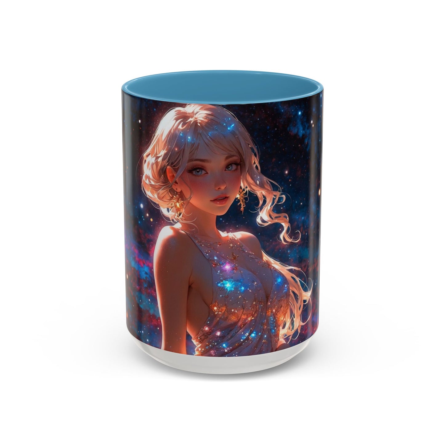 Luminous Cardamom Nebula - Accent Coffee Mug (11, 15oz)