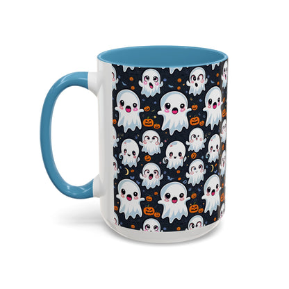 Halloween Print - Accent Coffee Mug (11, 15oz)