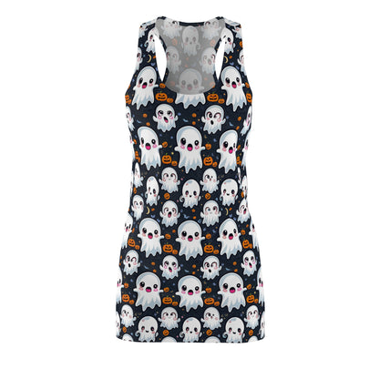 Halloween Print - Women's Cut & Sew Racerback Dress (AOP)