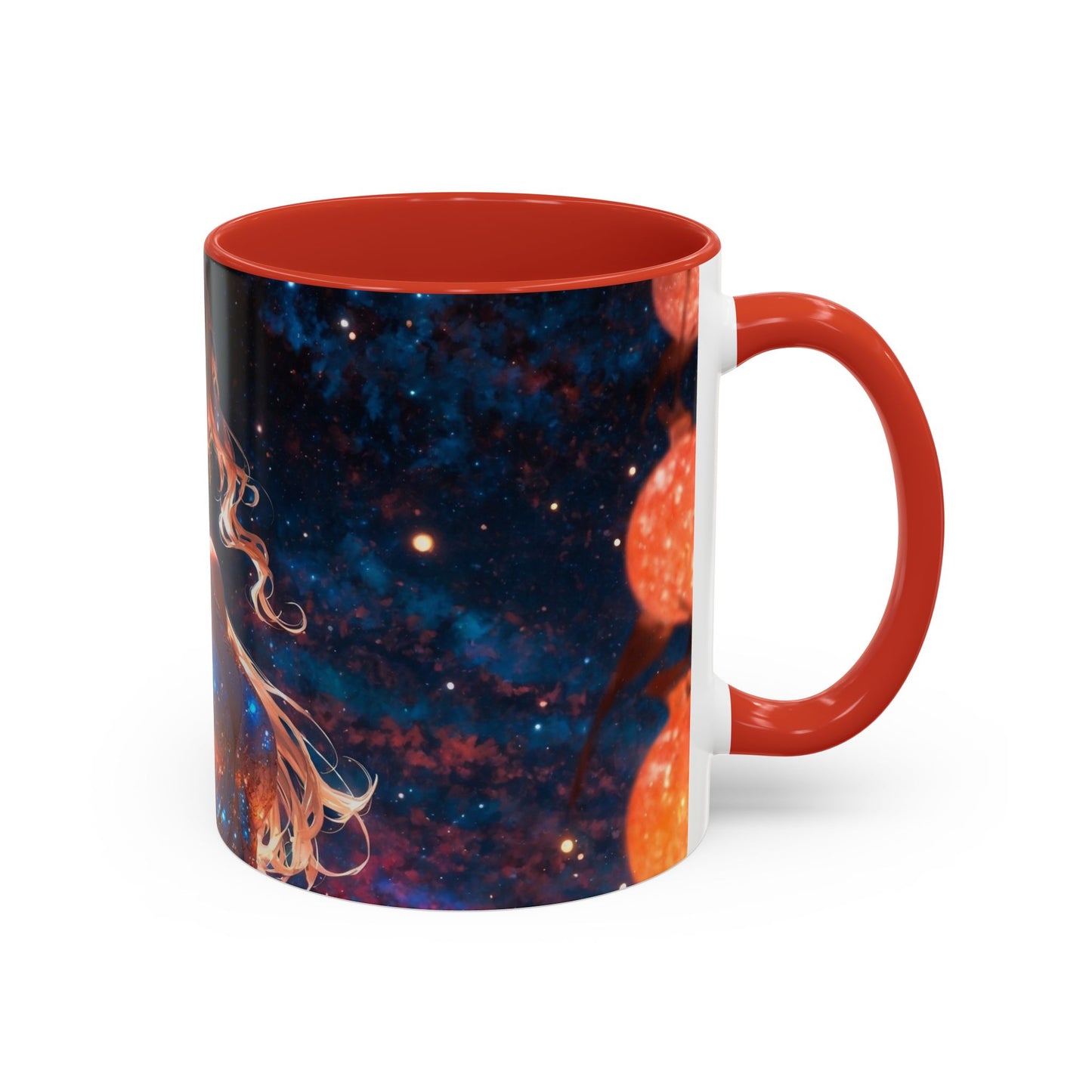 Luminous Cardamom Nebula - Accent Coffee Mug (11, 15oz)