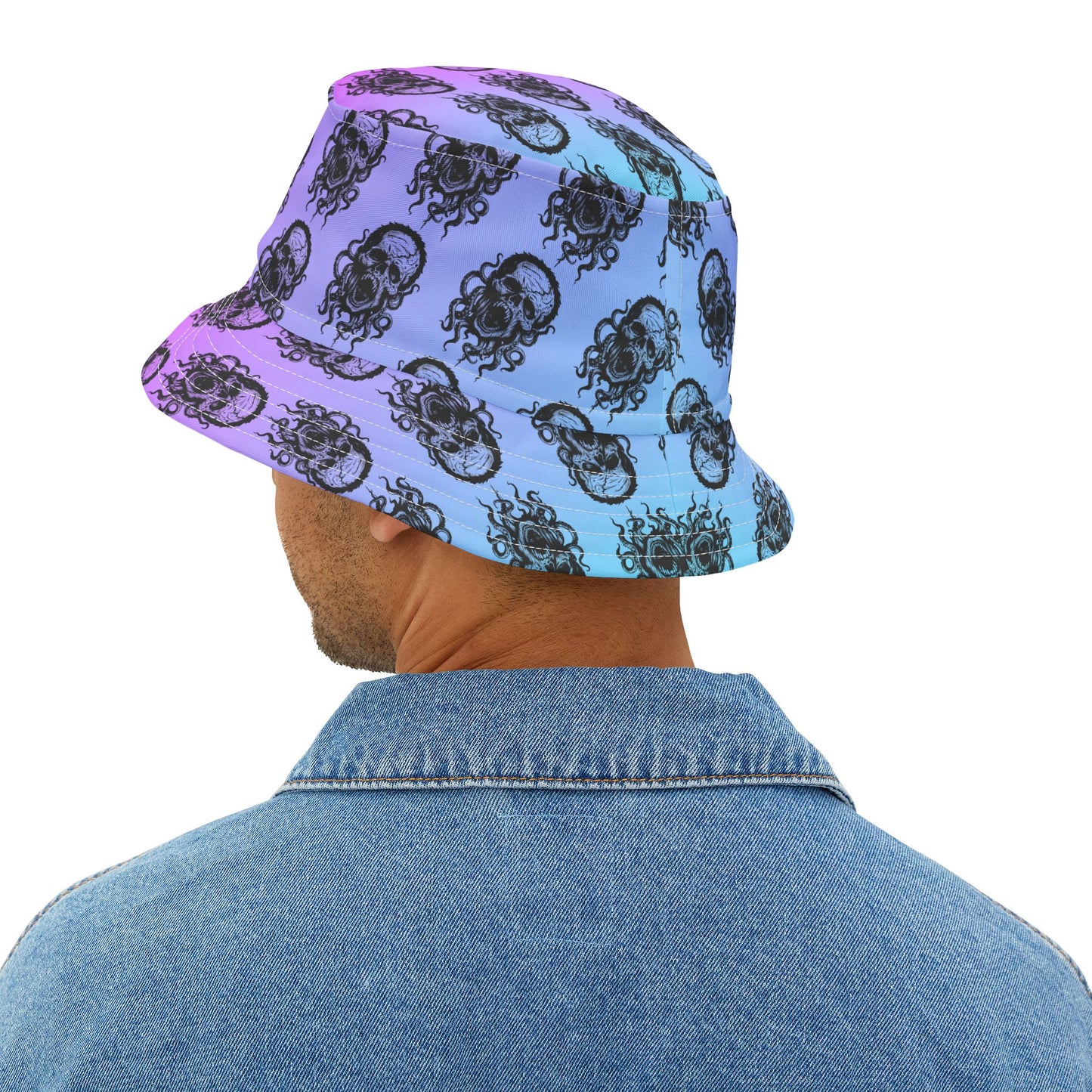 Zombie Tentacle Skull - Bucket Hat (AOP)