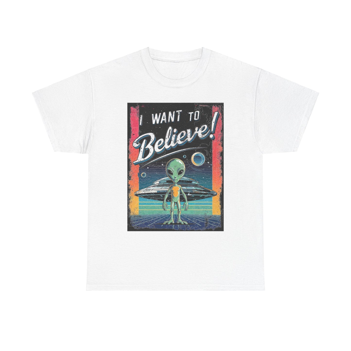 I want to believe - Unisex Heavy Cotton Tee