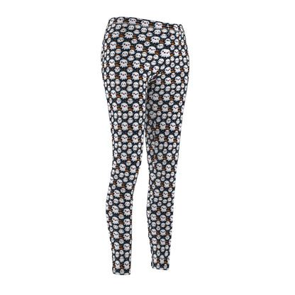 Halloween Print - Women's Cut & Sew Casual Leggings (AOP)