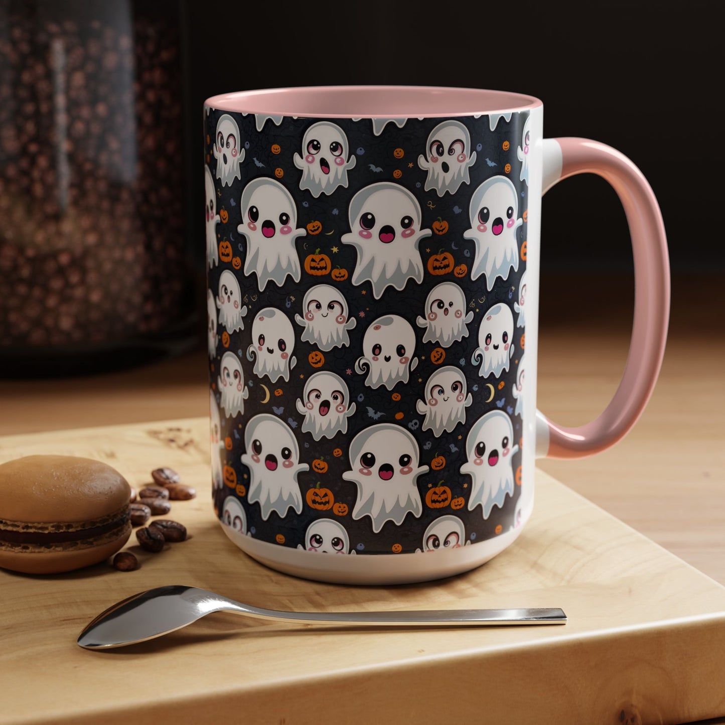 Halloween Print - Accent Coffee Mug (11, 15oz)