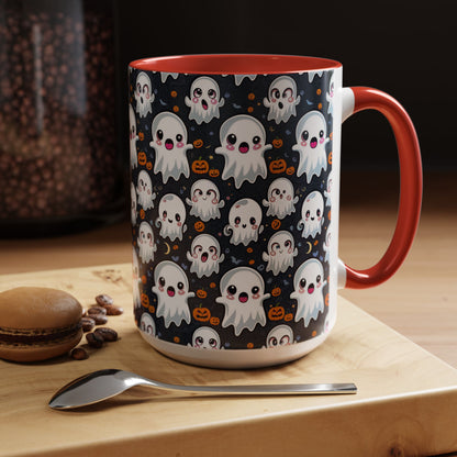 Halloween Print - Accent Coffee Mug (11, 15oz)