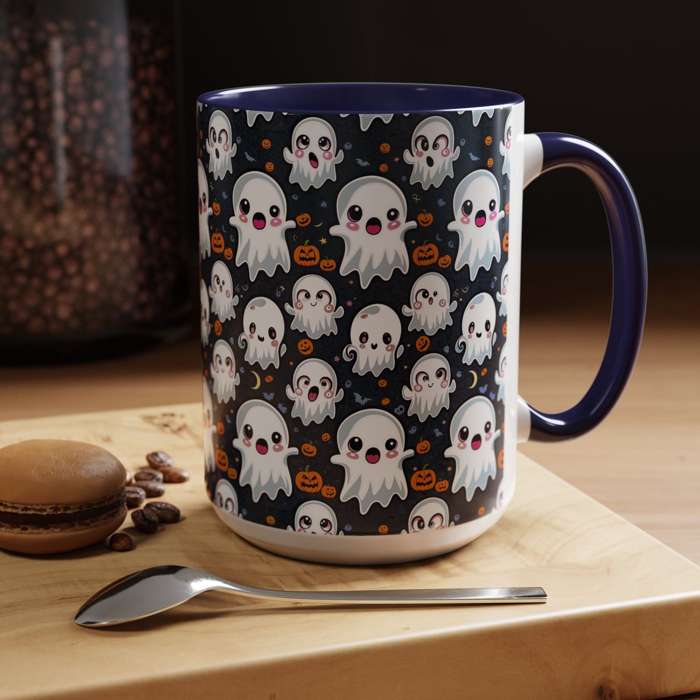 Halloween Print - Accent Coffee Mug (11, 15oz)