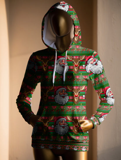 Christmas Cheer - Unisex Pullover Hoodie (AOP)